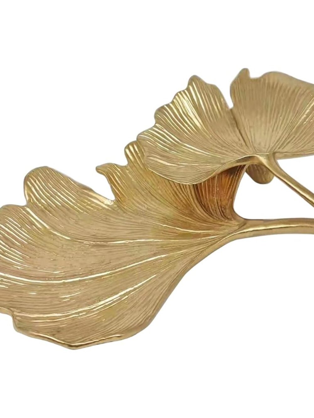 Metal Jewelry Dish, Small Leaf Shaped Ring Holder Jewelry Organizer, Trinket Dis